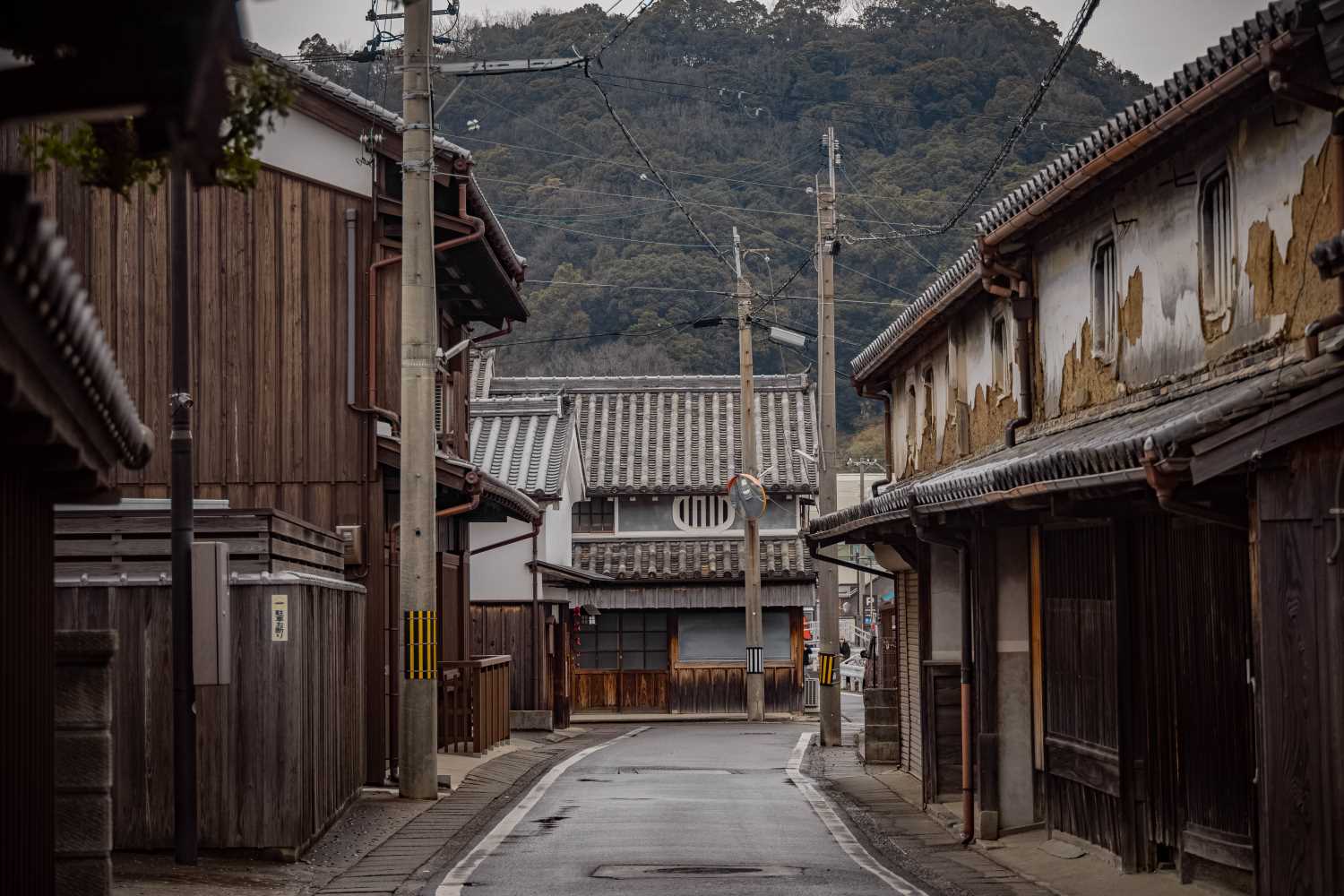 湯浅町の町並み1