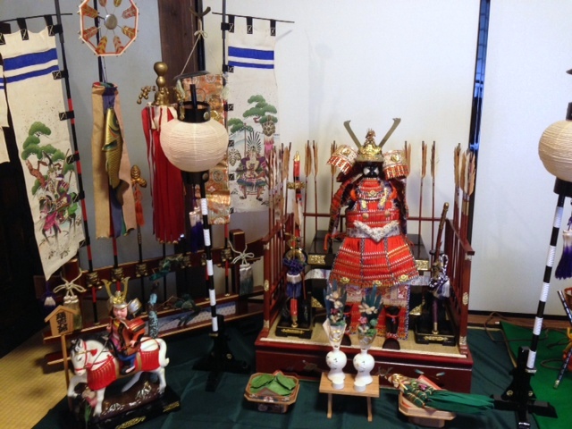 五月人形展示